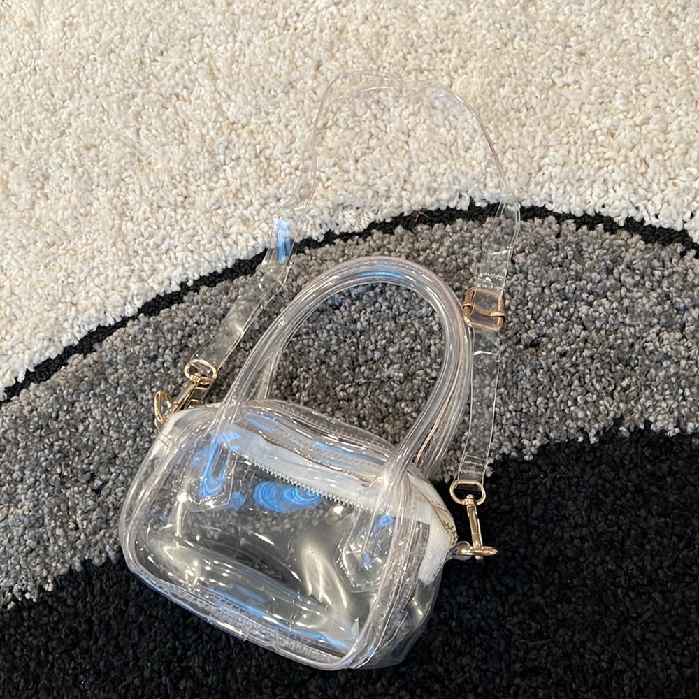 Clear mini purse